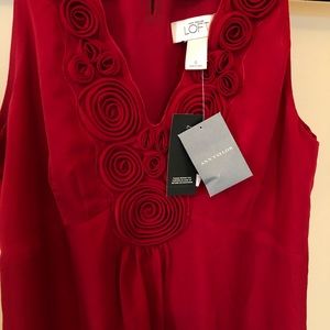 Ann Taylor red dress